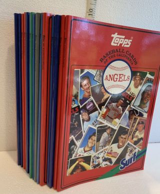All 16 1987 Topps Baseball Card Collectibles Books In Other Listing -