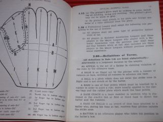 OFFICIAL BASEBALL GAME RULES BOOK 1975 5