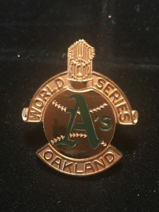 1988 Oakland Athletics (a’s) World Series Press Pin