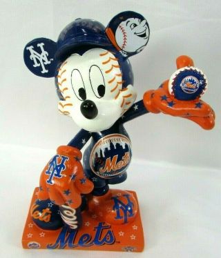 Disney Mickey Mouse 2010 Mlb All - Star York Mets Figure Forever Coll.