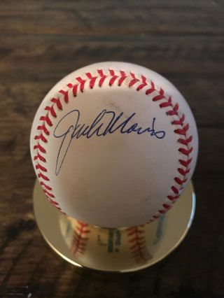 Jack Morris Signed,  Autographed Official Al Baseball,  Hof,  Twins,  Tigers