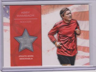 2012 Topps Olympic Abby Wambach Relic Card Usa Soccer Multiples Available