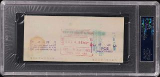 Marvin Gaye Signed Autographed Check AUTO PSA/DNA Auth (PWCC) 2