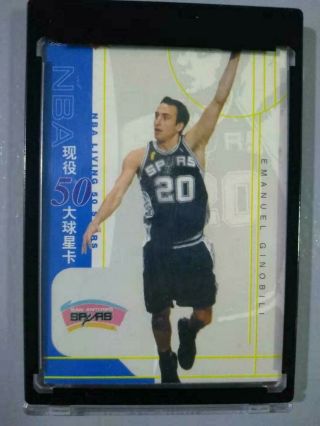 2012 Manu Ginobili San Antonio Spurs Nba Basketball Trading Card Modern Sport