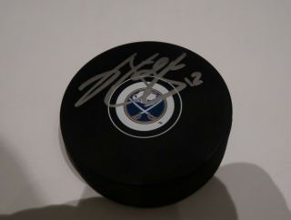 Brian Gionta Signed Buffalo Sabres Puck Autographed Auto W/ Nhl