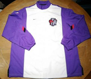 Toronto Raptors Team Issued Warm - Up Jacket 1999 - 2000 Home Nike Nba Finals 2xl