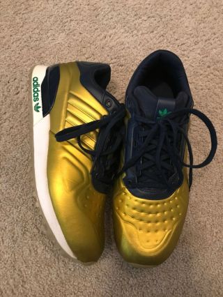 Adidas Team Issued Notre Dame Football Travel Shoes Size 8