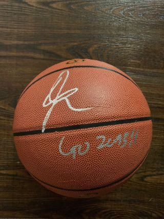 Gonzaga Rui Hachimura Signed Basketball “go Zags” Nba Wizards Exact Proof