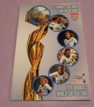 Uswnt Soccer 2003 World Cup Media Guide