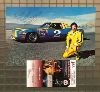 Dale Earnhardt Sr Signed 6x9 Postcard Photo Autographed Auto Jsa Nascar