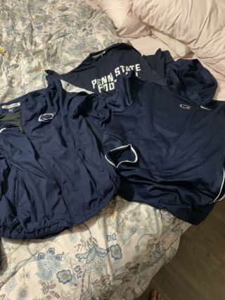 Penn State St Nittany Lions Game Worn Shirts Jacket