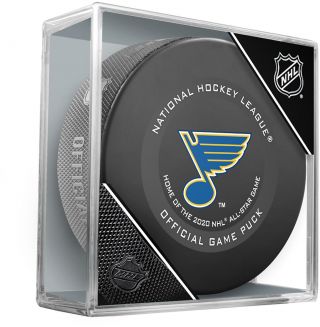 St Louis Blues Inglasco 2019 Model Home Of The 2020 Nhl All - Star Game Game Puck