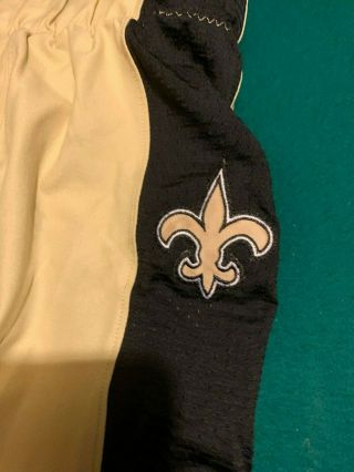 Orleans SAINTS Size 42 Game Worn / Issued Football Pants w/ Belt 3