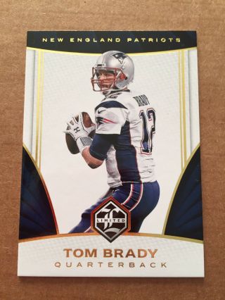 2016 Panini Limited - Tom Brady 55 Sp England Patriots G.  O.  A.  T $$$$