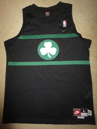 Paul Pierce 1925 Boston Celtics Nba Nike Rewind Retro Black Sewn Jersey Lg L