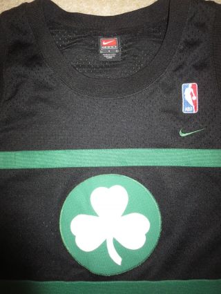 Paul Pierce 1925 Boston Celtics NBA Nike Rewind Retro Black Sewn Jersey LG L 4