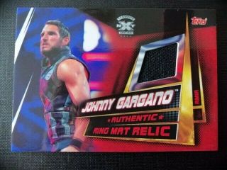 Topps Wwe Slam Attax Universe Ring Mat Relic Card Johnny Gargano Rmia