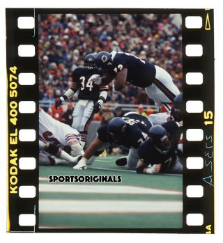 35mm Color Slide - William " Refrigerator " Perry - Td - Chicago Bears