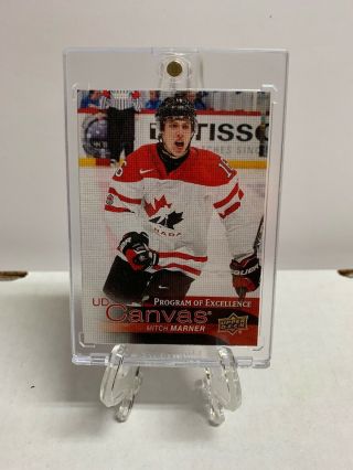 2016 - 17 Upper Deck Series 2 Mitch Marner Program Of Excellence Canvas C265