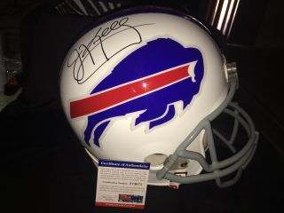 Jim Kelly Signed/auto Official Buffalo Bills Full Size Helmet Kelly Tough Psa