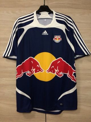 Red Bull Salzburg Austria 2008 - 09 Home Football Soccer Adidas Shirt Jersey Sz L
