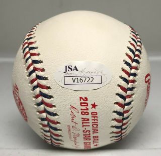 Sean Casey Signed 2018 All Star Game Baseball Autographed AUTO JSA Red Sox 2