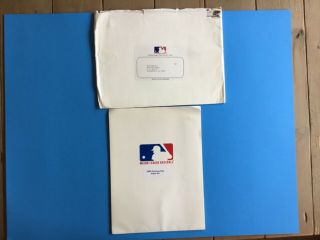 Official 1993 Major League Baseball Opening Day Press Kit