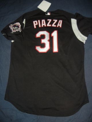 Mike Piazza 2003 National League All Star York Mets Jersey Xl Majestic Nwt