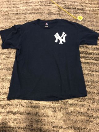Majestic York Yankees Michael Pineda Shirt Mens Size Xl