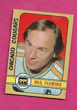 1972 - 73 Opc Wha 316 Cougars Reg Fleming High Good Card (inv C1594)