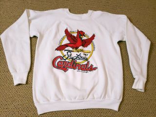 Vintage St Louis Cardinals 1987 Baseball Championship Sweatshirt Size Large Mlb