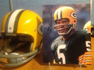 Green Bay Packers Custom Game Style Helmet PAUL HORNUNG SIZE LARGE 11