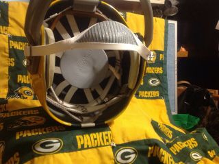 Green Bay Packers Custom Game Style Helmet PAUL HORNUNG SIZE LARGE 5