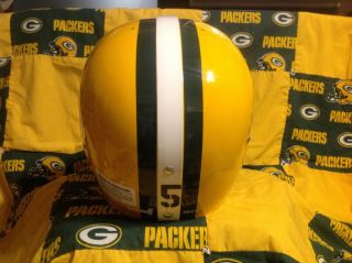 Green Bay Packers Custom Game Style Helmet PAUL HORNUNG SIZE LARGE 9