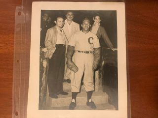 Late 40s/early 50s Era Photo Of Cuban And Negro League Pedro Pages.