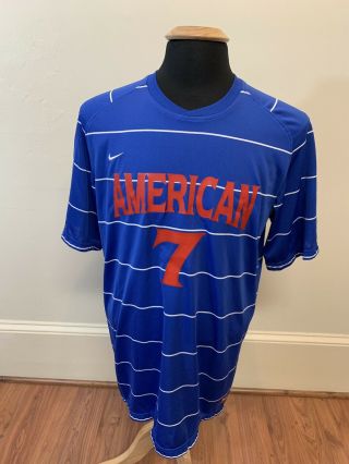 Nike American University Eagles Soccer Jersey Xl College Soccer Ncaa Division I