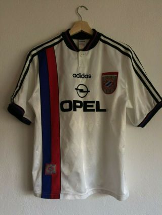 Bayern Munich Away Football Shirt 1995 - 1996 Size S