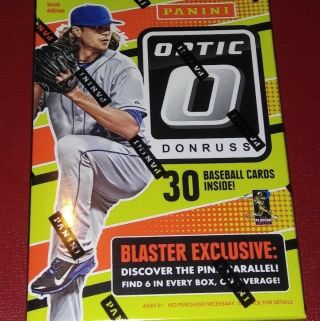 2016 Panini Donruss Optic Baseball Box 6 Packs 6 Parallel On Av Chase Nola Rc