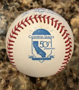 1993 Rawlings Official California League 50th Anniversary Baseball Ball Htf