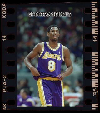 35mm Color Negative - Kobe Bryant - Los Angeles Lakers