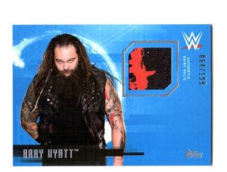 Wwe Bray Wyatt 2017 Topps Undisputed Event Worn Shirt Relic Card Sn 64 Of 199