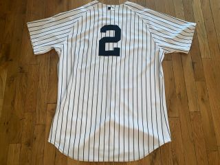 Authentic Majestic Mlb York Yankees Jersey Derek Jeter 2 Size 48