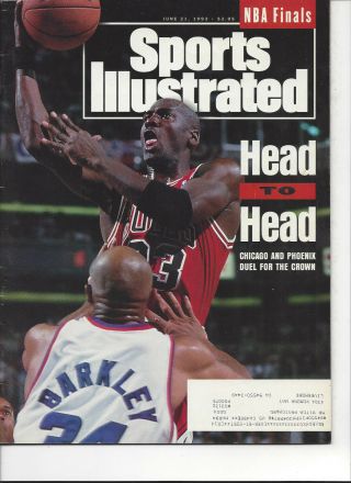 Sports Illustrated June 21 1993 Michael Jordan Chicago Bulls