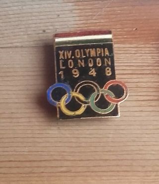 Xiv.  Olympic Games London Team Hungary Badge By Coloured Ring