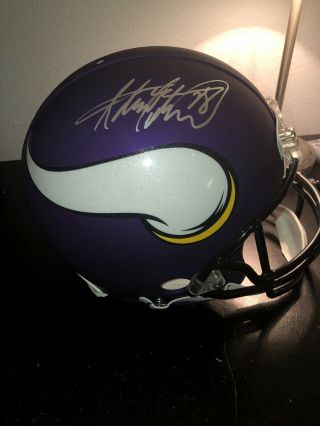 Adrian Peterson Minnesota Vikings Full Size Proline Helmet