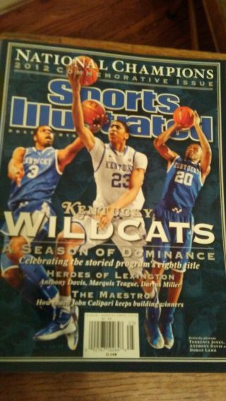 Kentucky Wildcats 2012 Sports Illustrated National Champions Commemorative Issue