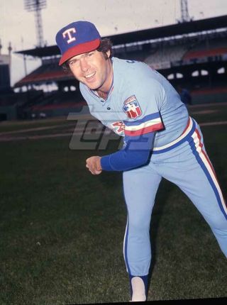 1976 Topps Baseball Color Negative.  Craig Skok Rangers