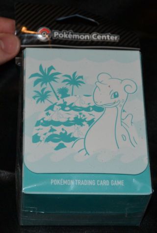 Lapras Surfs Up Deck Box For Collectible Trading Cards Games Pokemon Cases