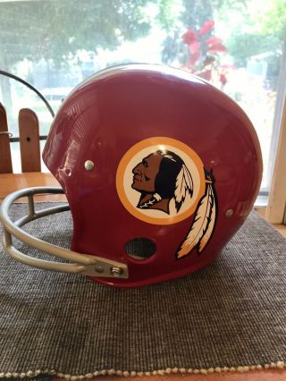 Washington Redskins Rawlings Football Helmet Vintage 1980 ' s 3