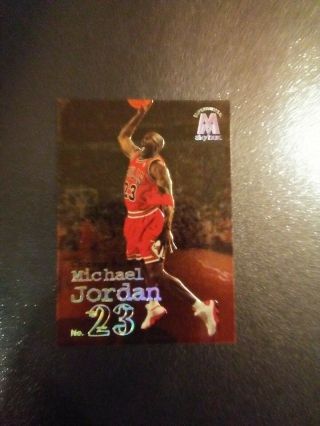 Michael Jordan Skybox Molten Metal Card